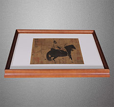 浦北书画装裱配框服务案例